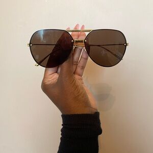 Like new authentic Bottega aviators